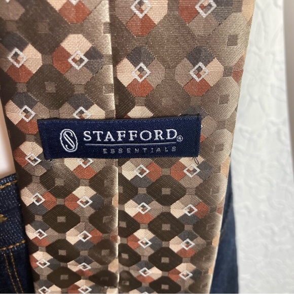 Vintage Stafford men’s Tie - Picture 13 of 14